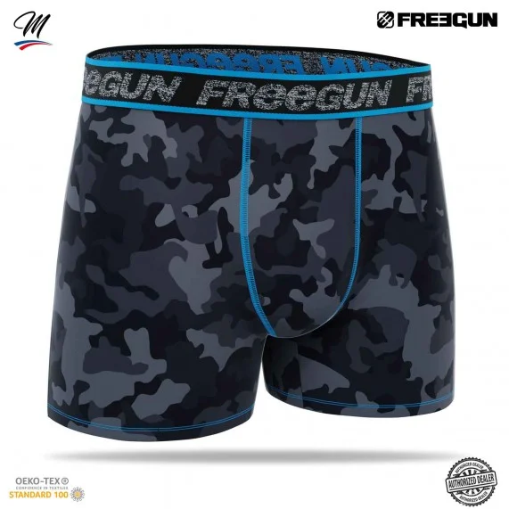 Calzoncillos bóxer de algodón "Dynamic Malcom" para hombre (Boxers) Freegun chez FrenchMarket