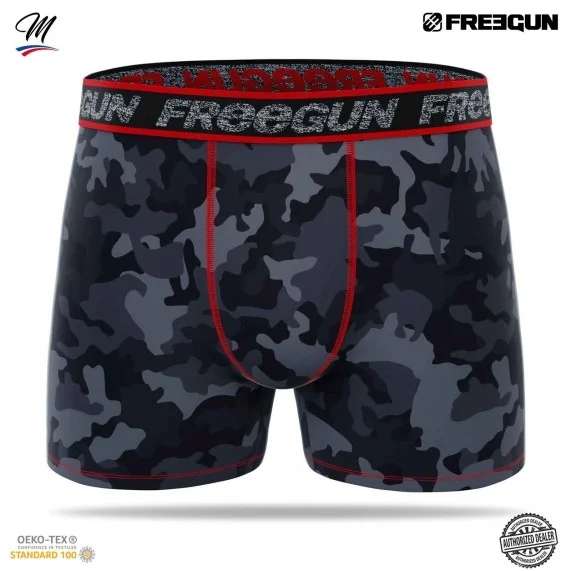 Boxer Mann Baumwolle "Dynamic Malcom" (Boxershorts) Freegun auf FrenchMarket