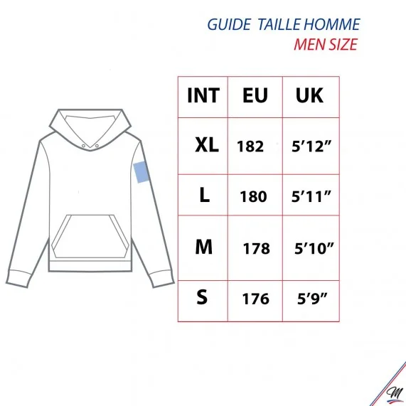 Sweatshirt "Olympische Spiele Paris 2024" aus Biobaumwolle (Pullover) French Market auf FrenchMarket