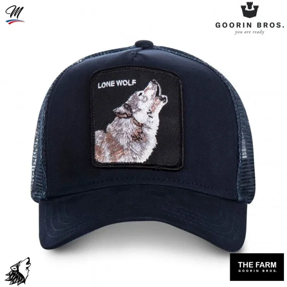 Kinder Trucker Cap WOLF - Wolf (Kappen) Goorin Bros auf FrenchMarket