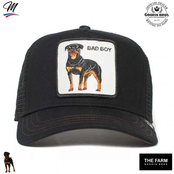 Kinder Trucker Cap Bad Boy - Rotweiller (Kappen) Goorin Bros auf FrenchMarket