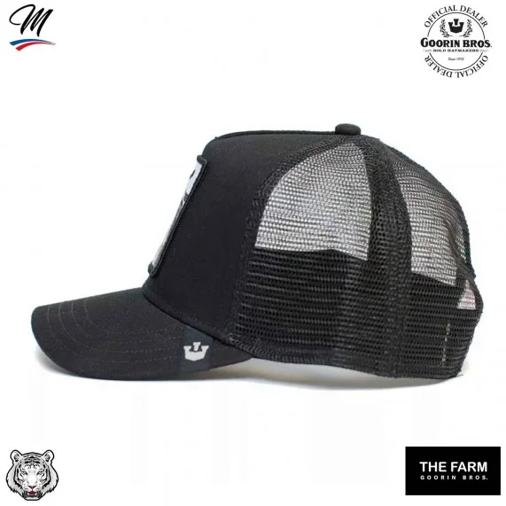 Cappellino bambino Trucker TIGER - White Tiger (Tappi) Goorin Bros chez FrenchMarket