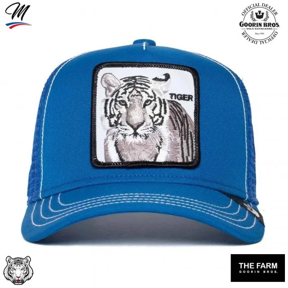 Casquette Enfant Trucker TIGER - Tigre Blanc (Casquettes) Goorin Bros chez FrenchMarket