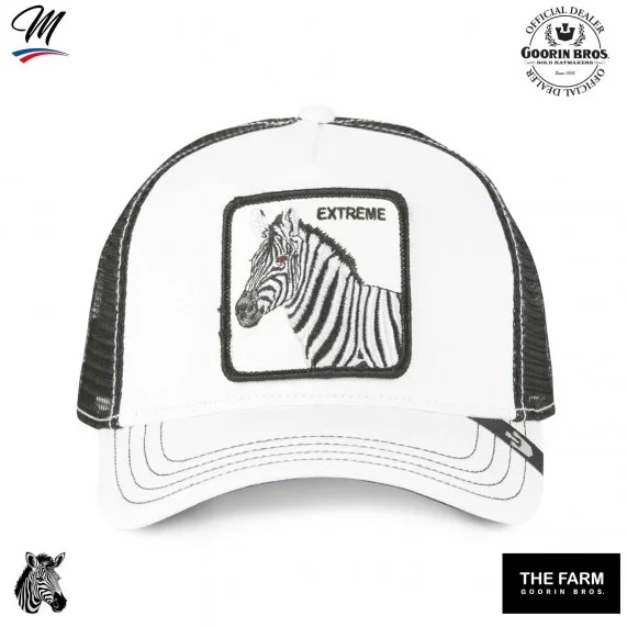 Cappello trucker EXREME per bambini - Zebra (Tappi) Goorin Bros chez FrenchMarket