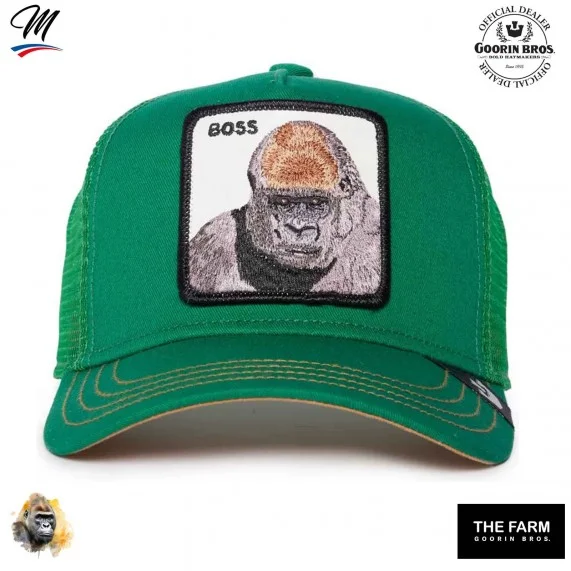 BOSS Kinder Trucker Cap - Gorilla (Caps) Goorin Bros chez FrenchMarket