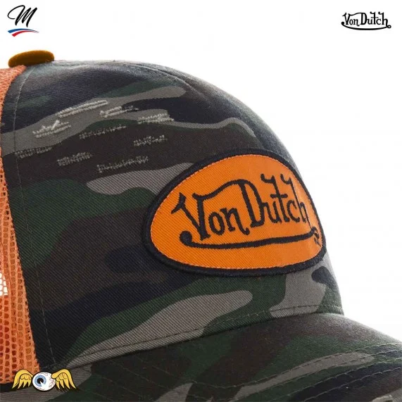 Gorra Trucker para niños de camuflaje (Gorras) Von Dutch chez FrenchMarket