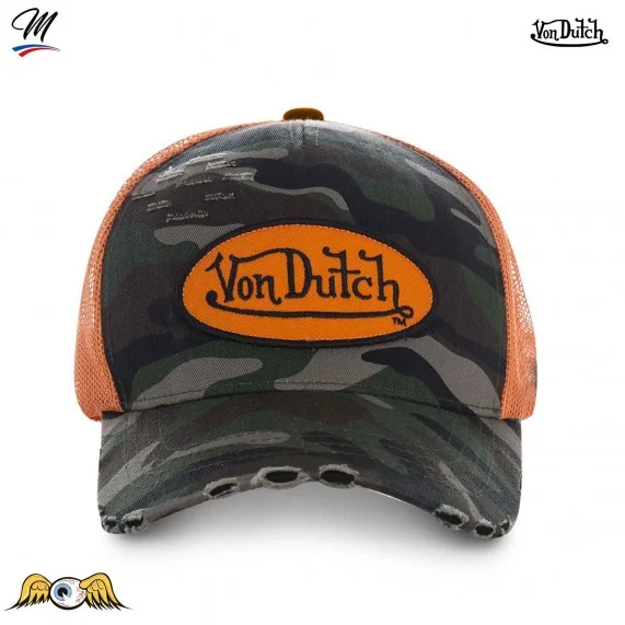 Gorra Trucker para niños de camuflaje (Gorras) Von Dutch chez FrenchMarket