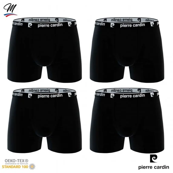 Set di 4 boxer da uomo 100% cotone (Boxer da uomo) Pierre Cardin chez FrenchMarket