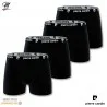 Set di 4 boxer da uomo 100% cotone (Boxer da uomo) Pierre Cardin chez FrenchMarket