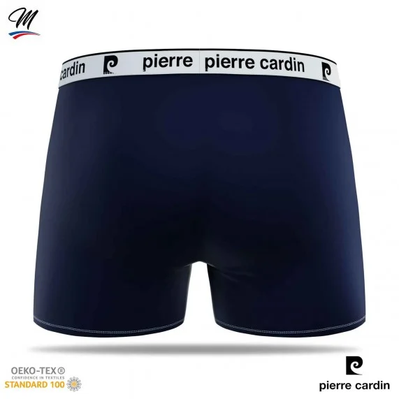 Set di 4 boxer da uomo 100% cotone (Boxer da uomo) Pierre Cardin chez FrenchMarket