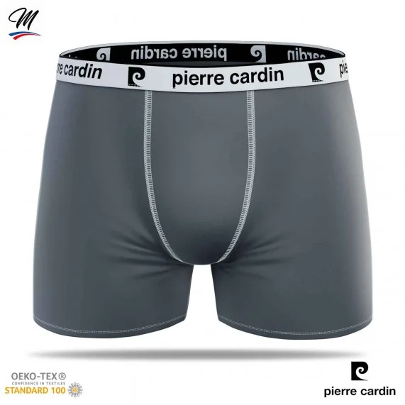 Set di 4 boxer da uomo 100% cotone (Boxer da uomo) Pierre Cardin chez FrenchMarket