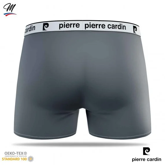 Set di 4 boxer da uomo 100% cotone (Boxer da uomo) Pierre Cardin chez FrenchMarket