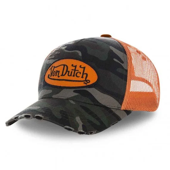 Gorra Trucker para niños de camuflaje (Gorras) Von Dutch chez FrenchMarket