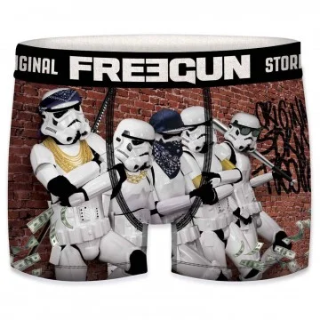 Boxer Mann Stormtrooper "Crack Joke" (Boxershorts) Freegun auf FrenchMarket