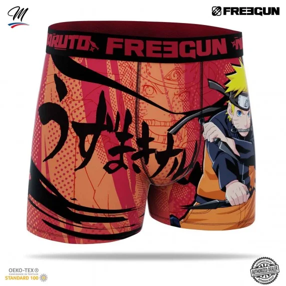 Lot de 3 Boxers Homme Naruto Shippûden (Lot boxers Homme) Freegun chez FrenchMarket