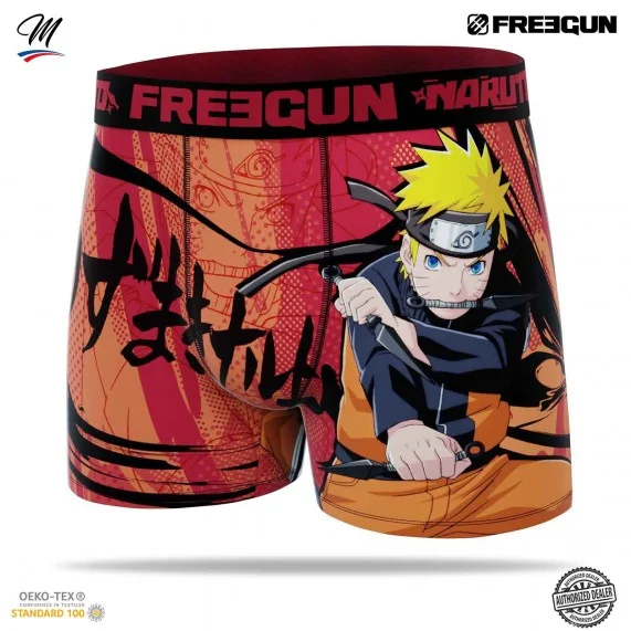 Lot de 3 Boxers Homme Naruto Shippûden (Lot boxers Homme) Freegun chez FrenchMarket