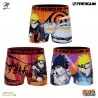 Juego de 3 bóxers Naruto Shippûden para hombre (Calzoncillos para hombre) Freegun chez FrenchMarket