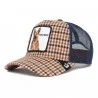 Casquette Trucker à Carreaux BAD BOY - Berger Allemand "Big Bad Woof" (Casquettes) Goorin Bros chez FrenchMarket