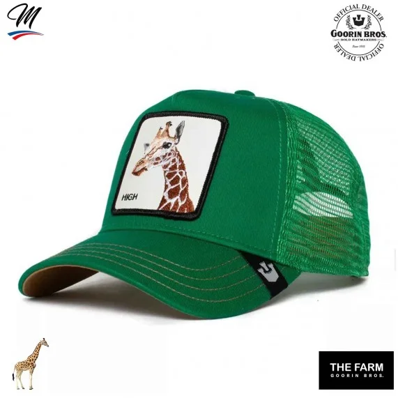 Cappello Trucker Giraffa "High (Cappellino) Goorin Bros chez FrenchMarket