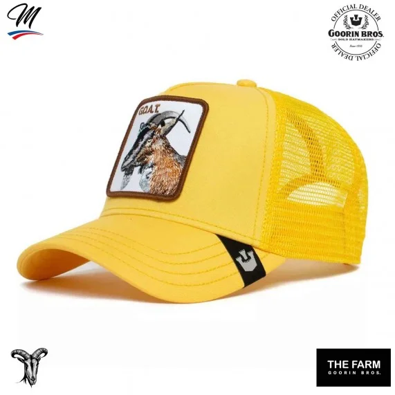 Gorra G.O.A.T. Trucker - Cabra (Gorras) Goorin Bros chez FrenchMarket