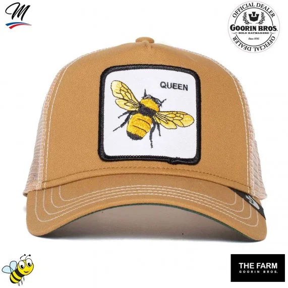 Casquette Trucker QUEEN - Abeille (Casquettes) Goorin Bros chez FrenchMarket