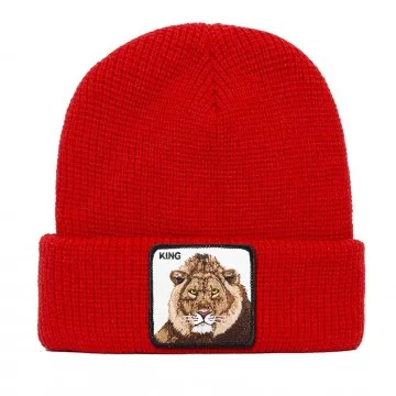 Bonnet Grosse Maille Lion - King "Jungle Jangle" (Bonnets) Goorin Bros chez FrenchMarket