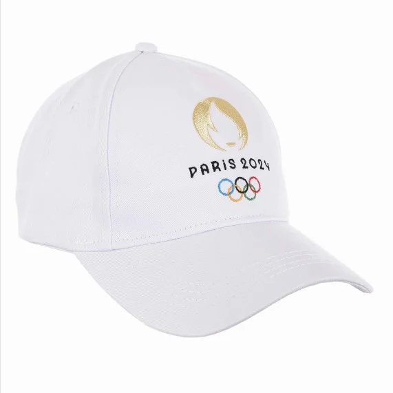 Cappellino da baseball per bambini "Olimpiadi di Parigi 2024" in cotone 100% organico (Tappi) French Market chez FrenchMarket