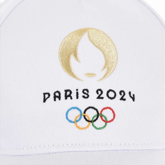 Casquette Baseball Enfant 100% Coton Biologique "JO Paris 2024" (Casquettes) French Market chez FrenchMarket