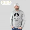 Sweat "JO Paris 2024" en Coton Biologique (Pulls et Sweats) French Market chez FrenchMarket