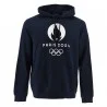 Känguru-Sweatshirt "Olympische Spiele Paris 2024" aus biologischer Baumwolle (Pullover) French Market auf FrenchMarket