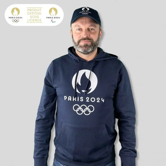 Parijs 2024 Olympische Spelen Kangoeroe Sweatshirt in biologisch katoen (Jumpers) French Market chez FrenchMarket