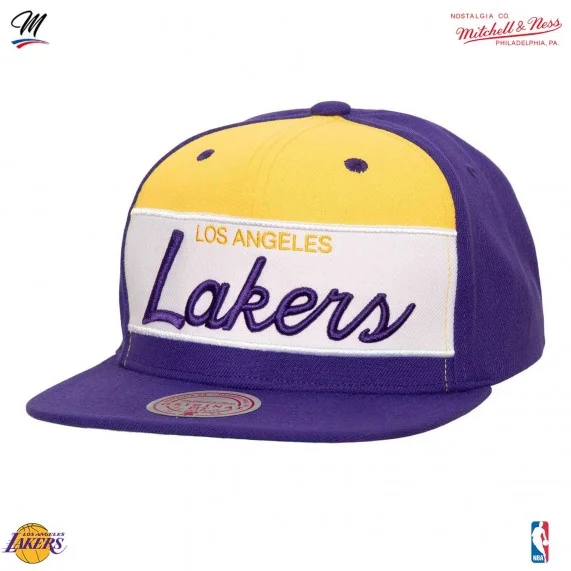 Cappello Los Angeles Lakers HWC "Retro Sport" NBA (Cappellino) Mitchell & Ness chez FrenchMarket