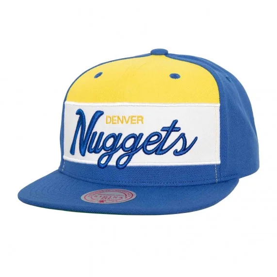 NBA Denver Nuggets HWC "Retro Sport" Mütze (Cap) Mitchell & Ness auf FrenchMarket