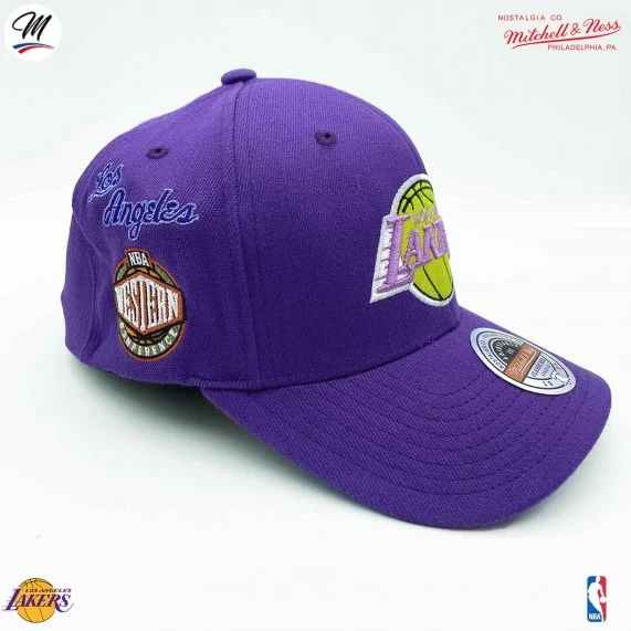 Cappellino NBA "Home Town Classic" dei Los Angeles Lakers (Cappellino) Mitchell & Ness chez FrenchMarket