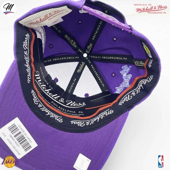 Cappellino NBA "Home Town Classic" dei Los Angeles Lakers (Cappellino) Mitchell & Ness chez FrenchMarket