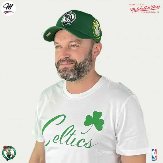 Boston Celtics "Klassieker in eigen stad" NBA pet (Caps) Mitchell & Ness chez FrenchMarket