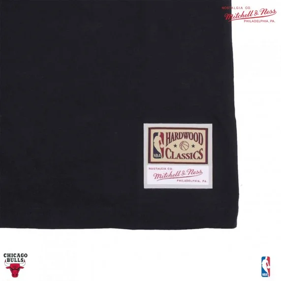 Maglietta Chicago Bulls "NBA Team Logo (T Shirt) Mitchell & Ness chez FrenchMarket