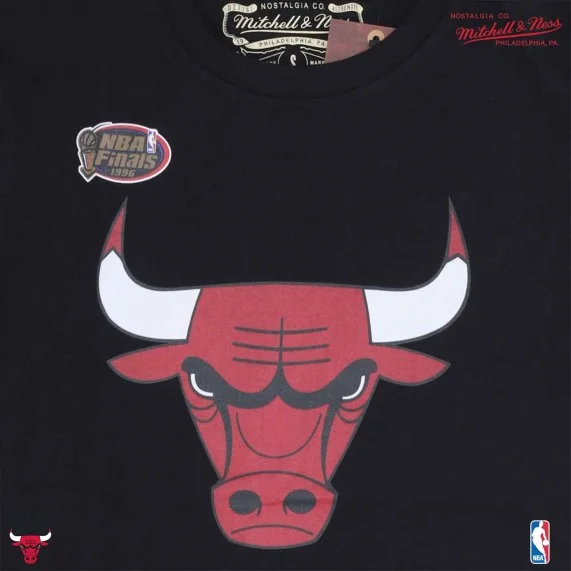 T-Shirt Chicago Bulls "NBA Team Logo" (T-Shirt Homme) Mitchell & Ness chez FrenchMarket