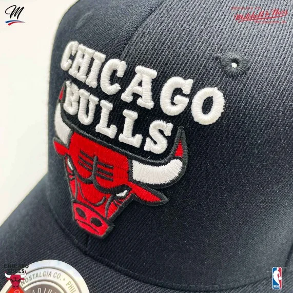 Cappello Chicago Bulls "Top Spot Classic Red" NBA (Cappellino) Mitchell & Ness chez FrenchMarket