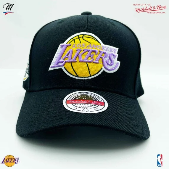 Cappello NBA "Top Spot Classic Red" Los Angeles Lakers (Cappellino) Mitchell & Ness chez FrenchMarket