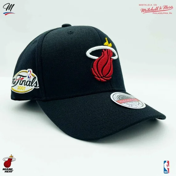 Gorra NBA "Top Spot Classic Red" de los Miami Heat (Gorras) Mitchell & Ness chez FrenchMarket