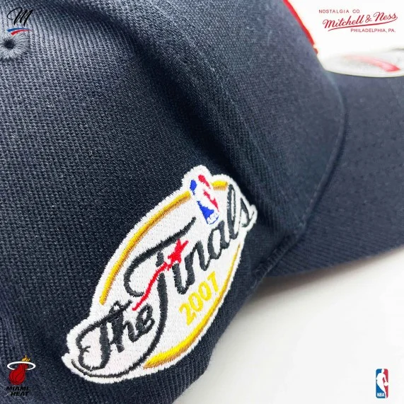 Cappello NBA "Top Spot Classic Red" dei Miami Heat (Cappellino) Mitchell & Ness chez FrenchMarket