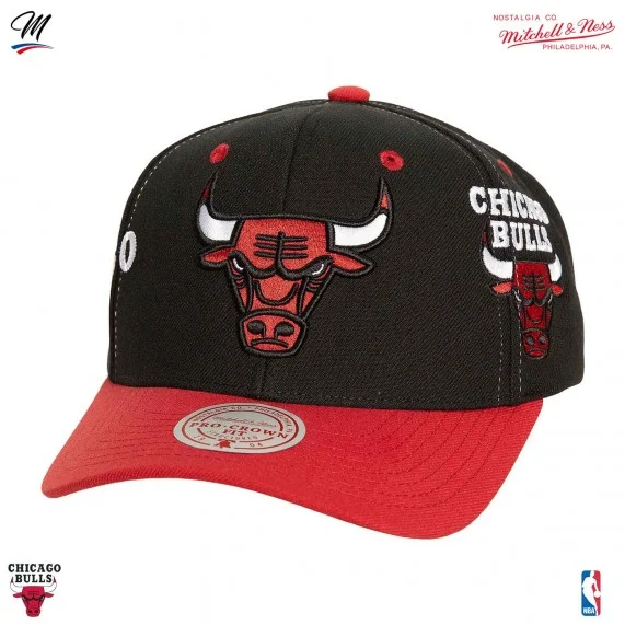 NBA Chicago Bulls HWC "Overbite" Mütze (Cap) Mitchell & Ness auf FrenchMarket