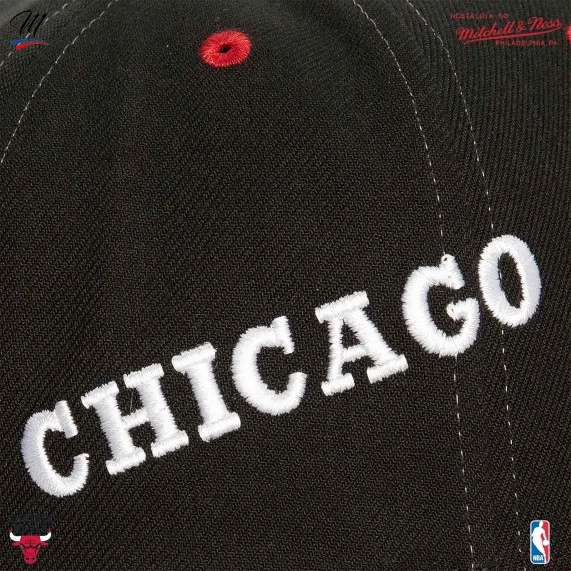 Casquette NBA Chicago Bulls HWC "Overbite" (Casquettes) Mitchell & Ness chez FrenchMarket