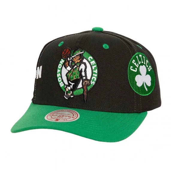 Cappello NBA Overbite MITCHELL NESS Boston Celtics HWC