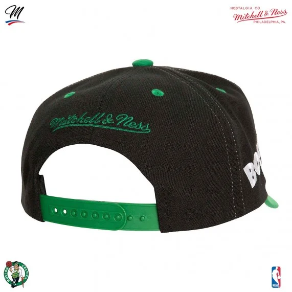 Gorra NBA "Overbite" de los Boston Celtics HWC (Gorras) Mitchell & Ness chez FrenchMarket