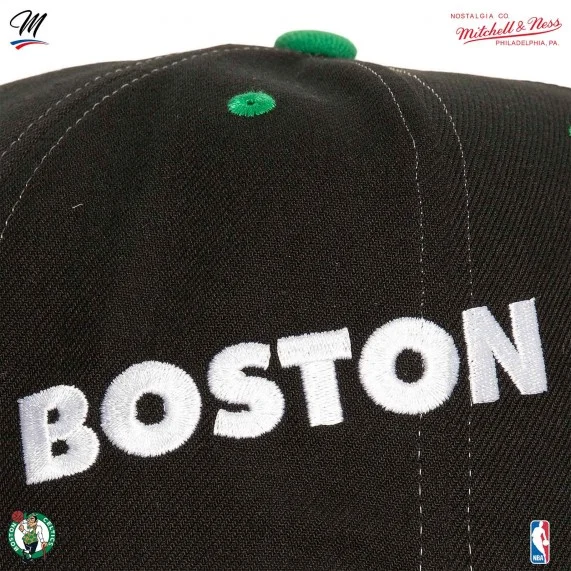 Boston Celtics HWC "Overbeet" NBA Cap (Caps) Mitchell & Ness chez FrenchMarket