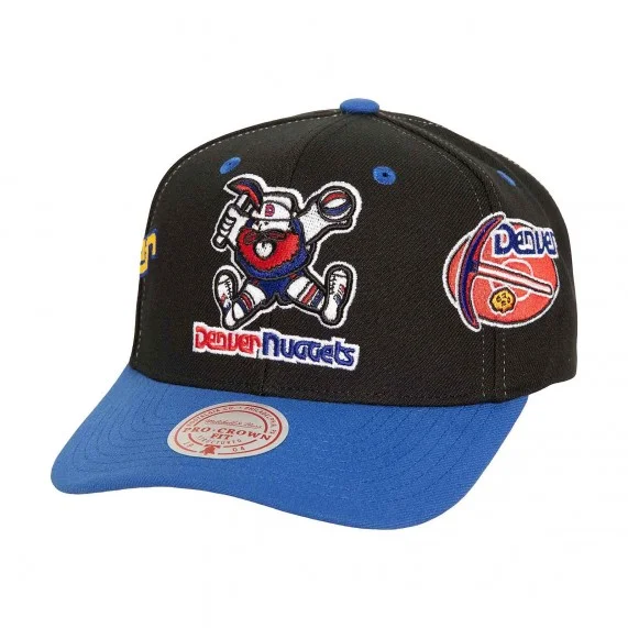 Cappello NBA Denver Nuggets HWC "Overbite (Cappellino) Mitchell & Ness chez FrenchMarket