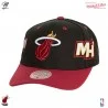 Gorra NBA "Overbite" de los Miami Heat HWC (Gorras) Mitchell & Ness chez FrenchMarket