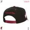 Cappello NBA Miami Heat HWC "Overbite (Cappellino) Mitchell & Ness chez FrenchMarket